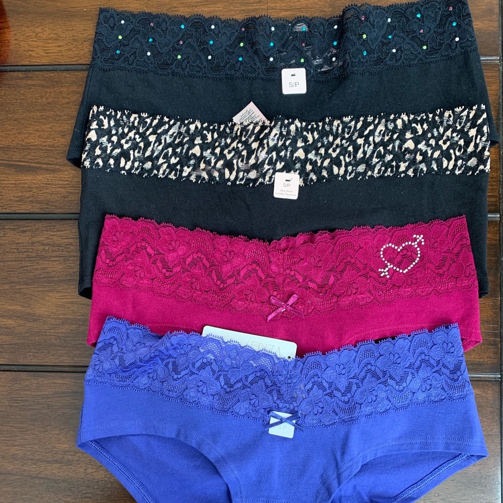 La SENZA 4 Panties Bundle Sz S